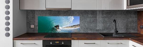 Panel do kuchyne Surfer na vlne