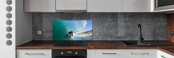 Panel do kuchyne Surfer na vlne