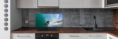 Panel do kuchyne Surfer na vlne