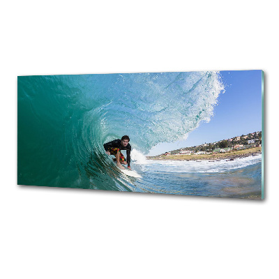 Panel do kuchyne Surfer na vlne