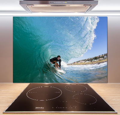 Panel do kuchyne Surfer na vlne