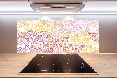 Panel do kuchyne Kvetinový vzor