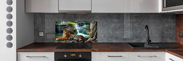 Panel do kuchyne Tiger vodopád
