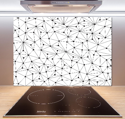 Panel do kuchyne Línia a kruhy