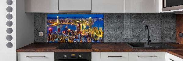 Panel do kuchyne Nočný Hongkong