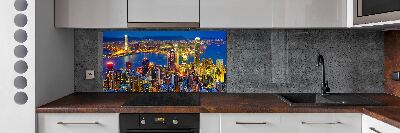 Panel do kuchyne Nočný Hongkong