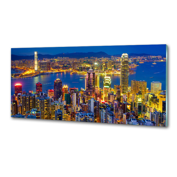 Panel do kuchyne Nočný Hongkong