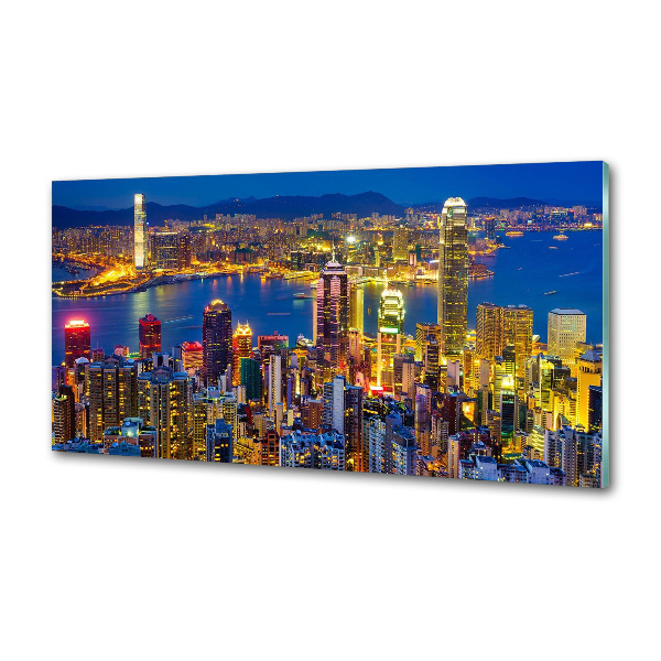 Panel do kuchyne Nočný Hongkong