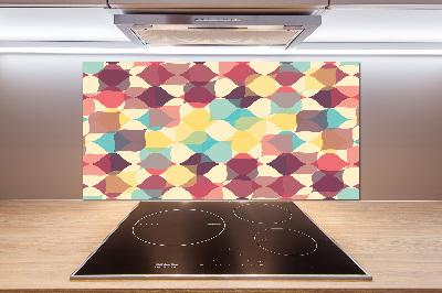 Panel do kuchyne Geometrické pozadie