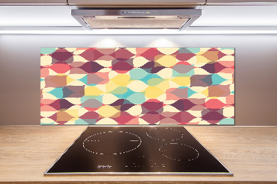 Panel do kuchyne Geometrické pozadie