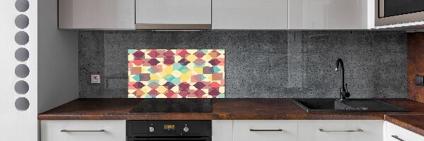 Panel do kuchyne Geometrické pozadie