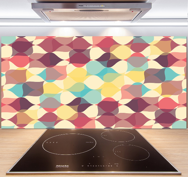 Panel do kuchyne Geometrické pozadie