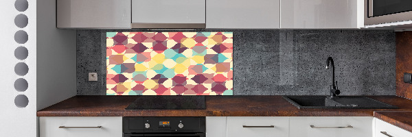 Panel do kuchyne Geometrické pozadie