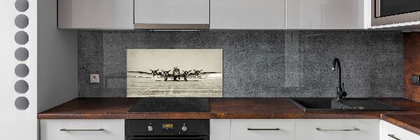 Panel do kuchyne Starý bombardér