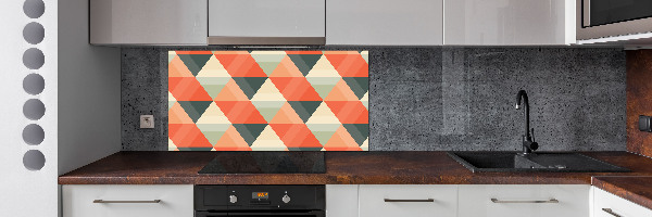 Panel do kuchyne Geometrické pozadie