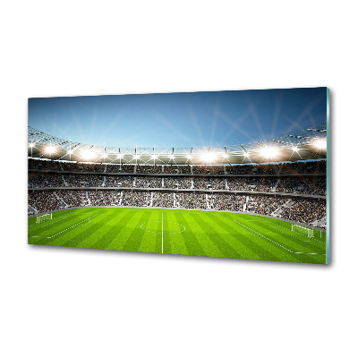 Sklenený panel do kuchyne Štadión