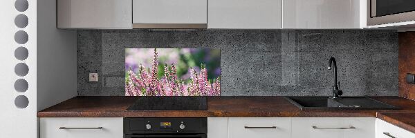 Panel do kuchyne Kvety vresu