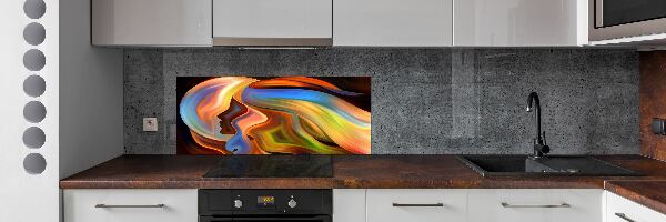 Dekoračný panel sklo Abstrakcie