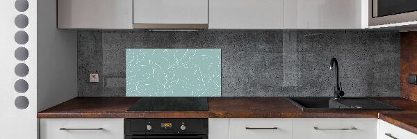 Dekoračný panel sklo Lístie vzor
