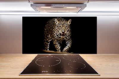 Sklenený panel do kuchyne Jaguar