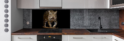Sklenený panel do kuchyne Jaguar