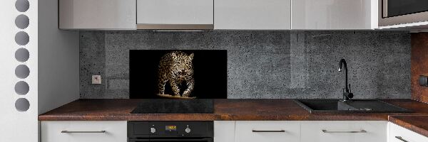 Sklenený panel do kuchyne Jaguar