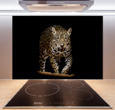 Sklenený panel do kuchyne Jaguar