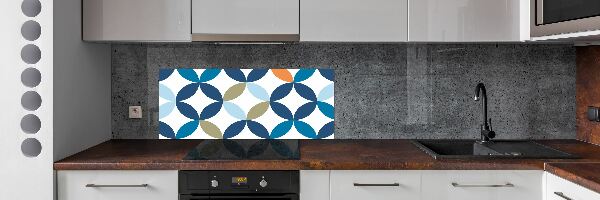 Panel do kuchyne Geometrické pozadie