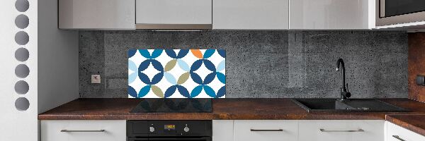 Panel do kuchyne Geometrické pozadie