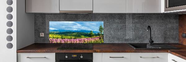 Panel do kuchyne Levanduľa v horách