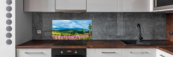 Panel do kuchyne Levanduľa v horách