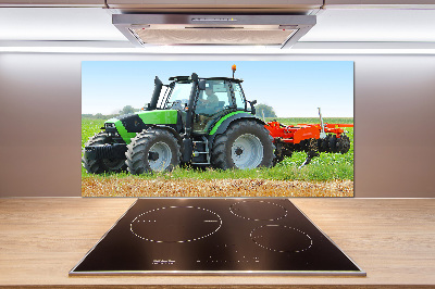 Panel do kuchyne Traktor na poli