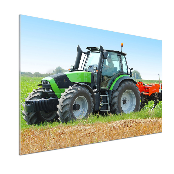 Panel do kuchyne Traktor na poli