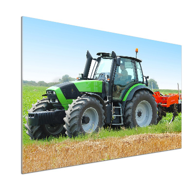 Panel do kuchyne Traktor na poli