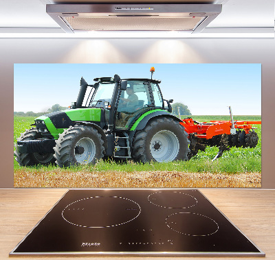 Panel do kuchyne Traktor na poli