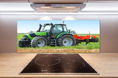 Panel do kuchyne Traktor na poli