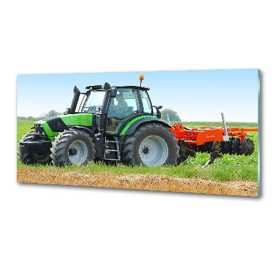 Panel do kuchyne Traktor na poli