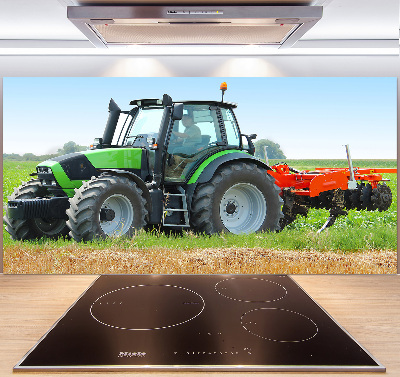 Panel do kuchyne Traktor na poli