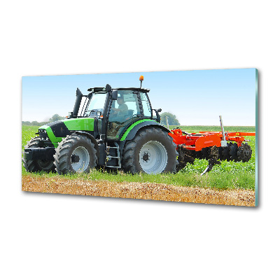 Panel do kuchyne Traktor na poli