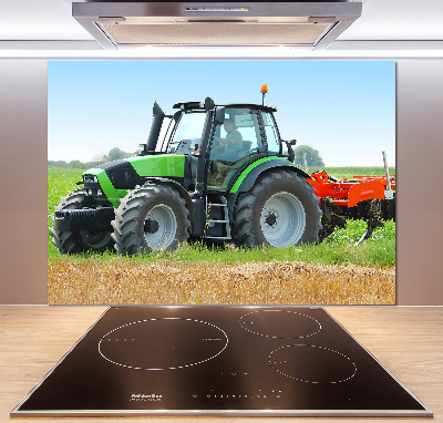 Panel do kuchyne Traktor na poli