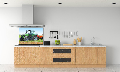 Panel do kuchyne Traktor na poli