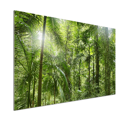 Panel do kuchyne Tropický les