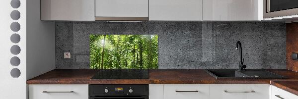 Panel do kuchyne Tropický les