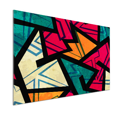 Panel do kuchyne Geometrické pozadie
