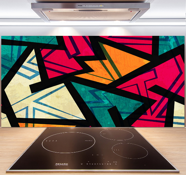 Panel do kuchyne Geometrické pozadie