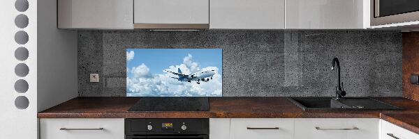 Panel do kuchyne Lietadlo na nebi