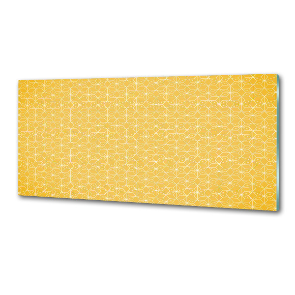 Sklenený panel do kuchynskej linky Hviezdy