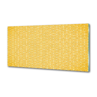 Sklenený panel do kuchynskej linky Hviezdy