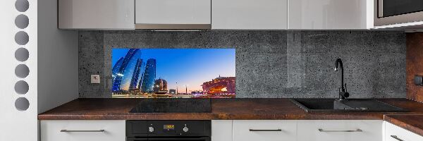 Panel do kuchyne Ulica Abu Zabi