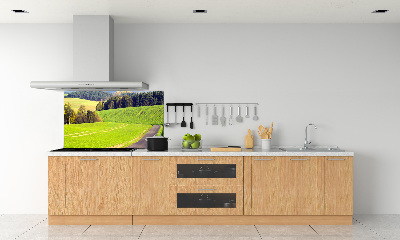 Dekoračný panel sklo Polní cesta